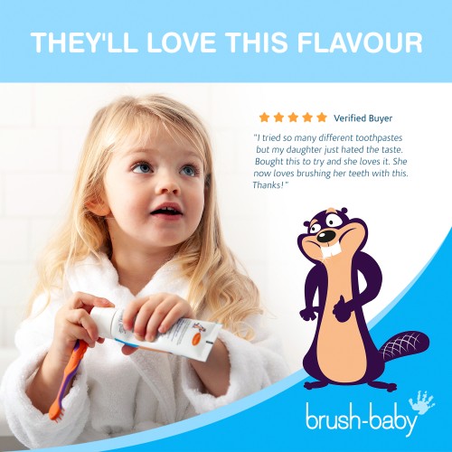 Brush-baby Children's Tutti Frutti Toothpaste with Xylitol (3-6 Years)